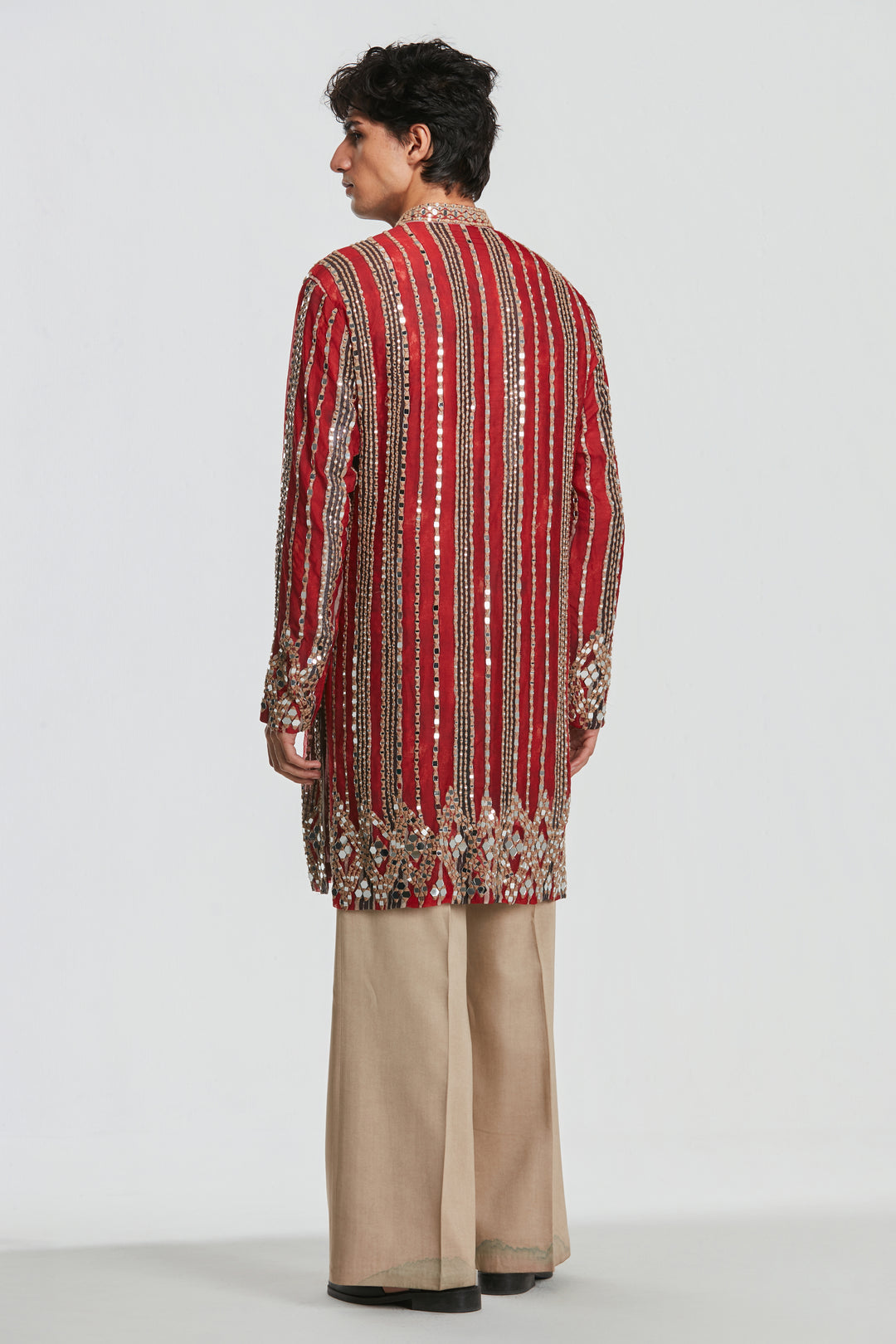 Abhinav Mishra - Shrine Multicoloured Jacket Set
