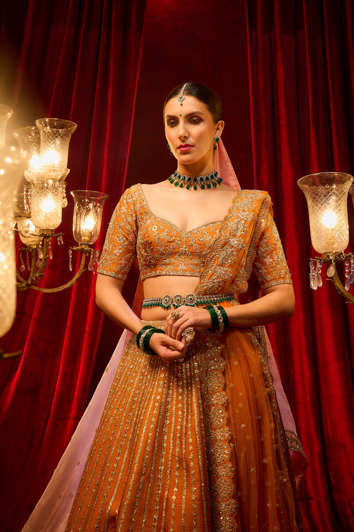 Kalighata - Shehnai Lehenga