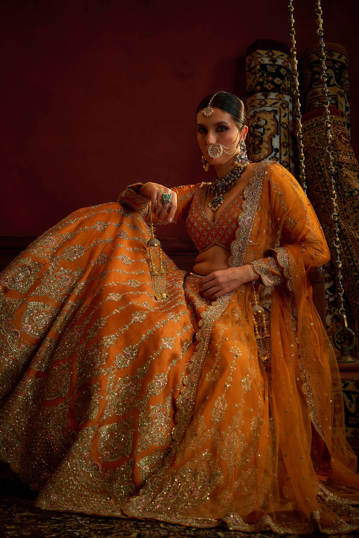 Kalighata - Konkana Lehenga