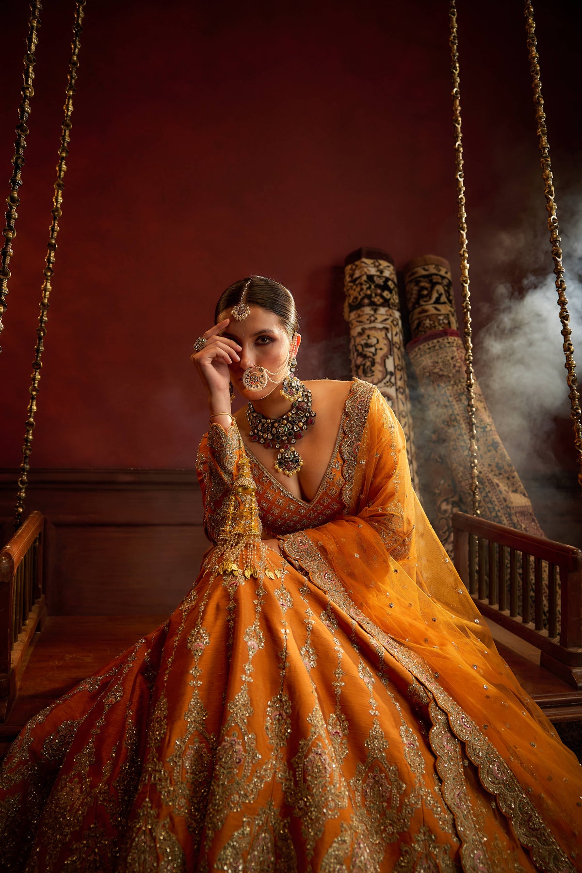 Kalighata - Konkana Lehenga