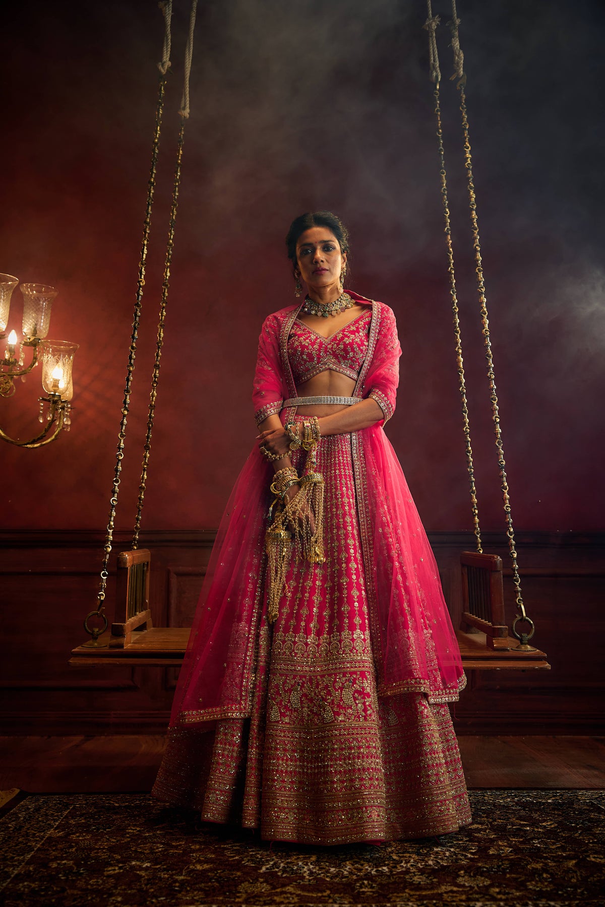 Kalighata - Aahana Lehenga