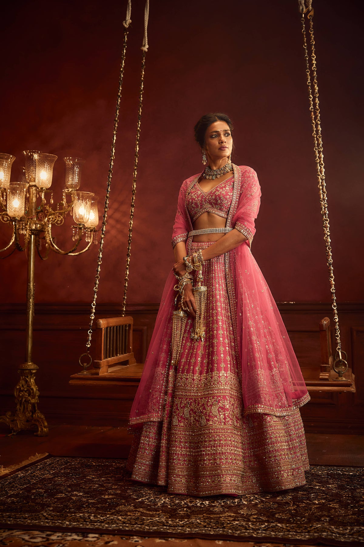 Kalighata - Aahana Lehenga