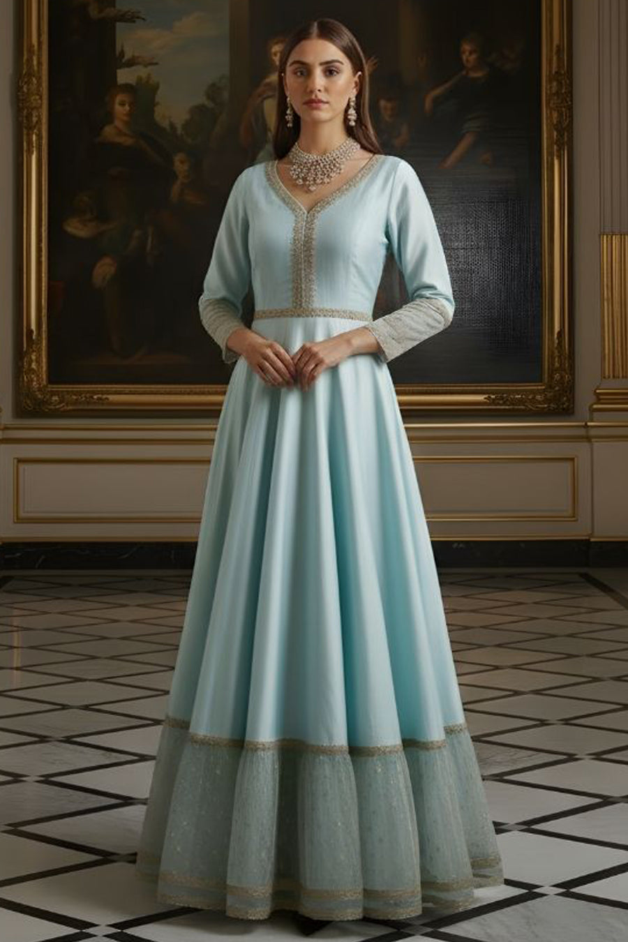Shikha Anarkali Gown