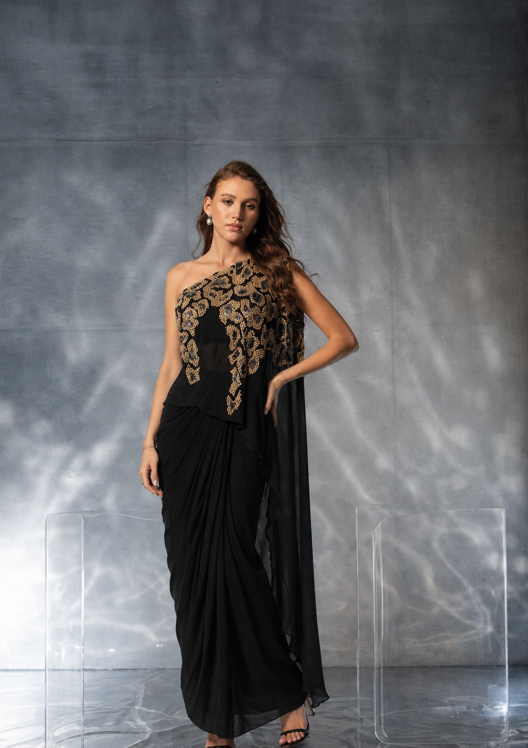 Kalighata Pret - Abby One Shoulder Contemporary Fusion