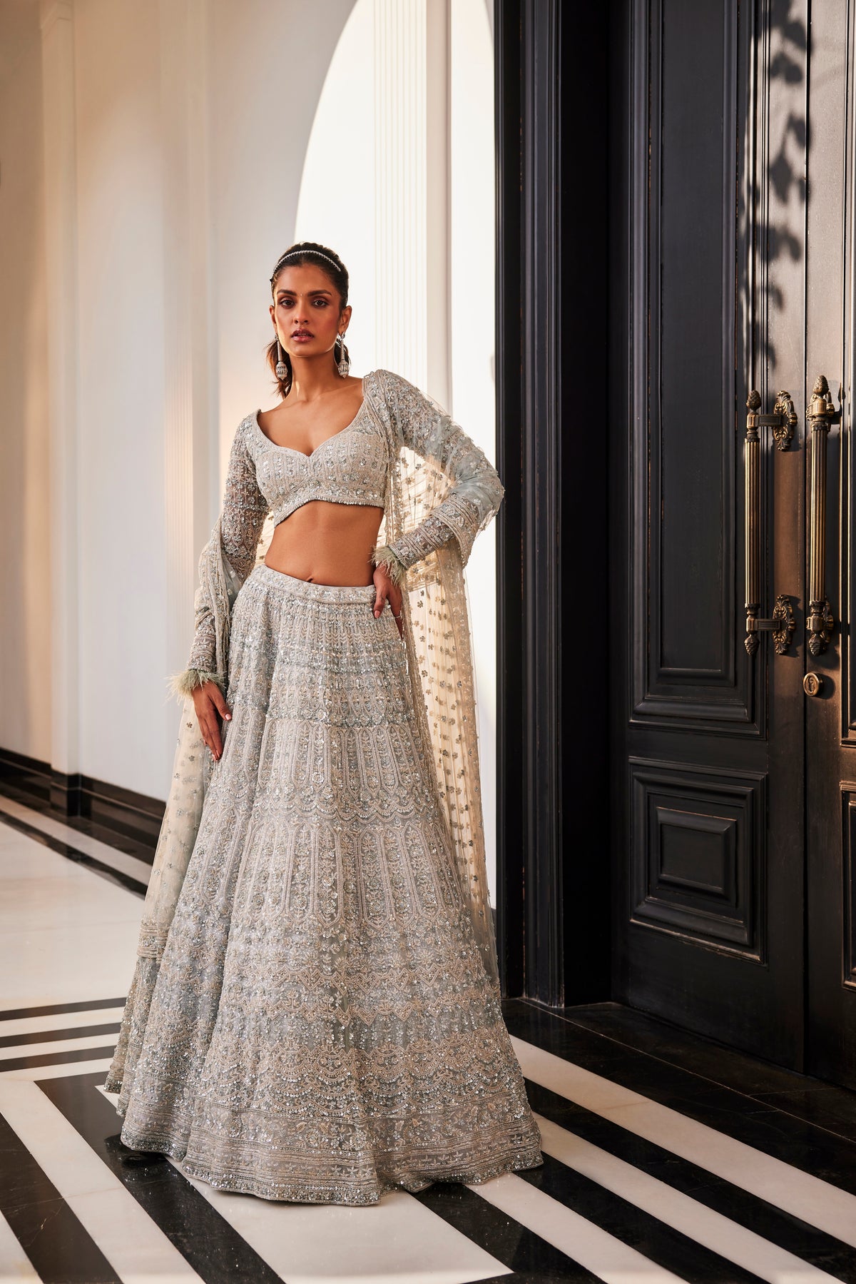 Kalighata - Enigma Lehenga,