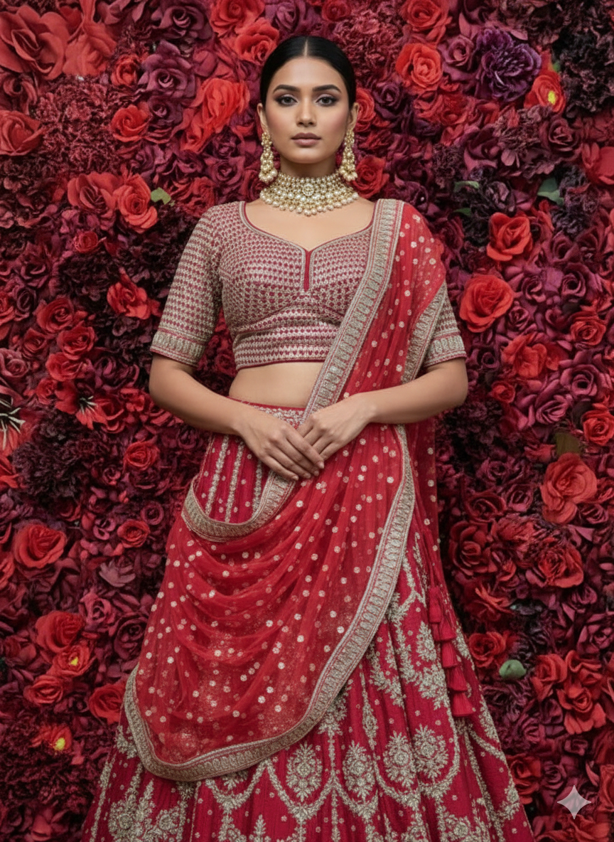 red indian dresses for wedding Red Indian Bridal Wear - Buy Now in USA