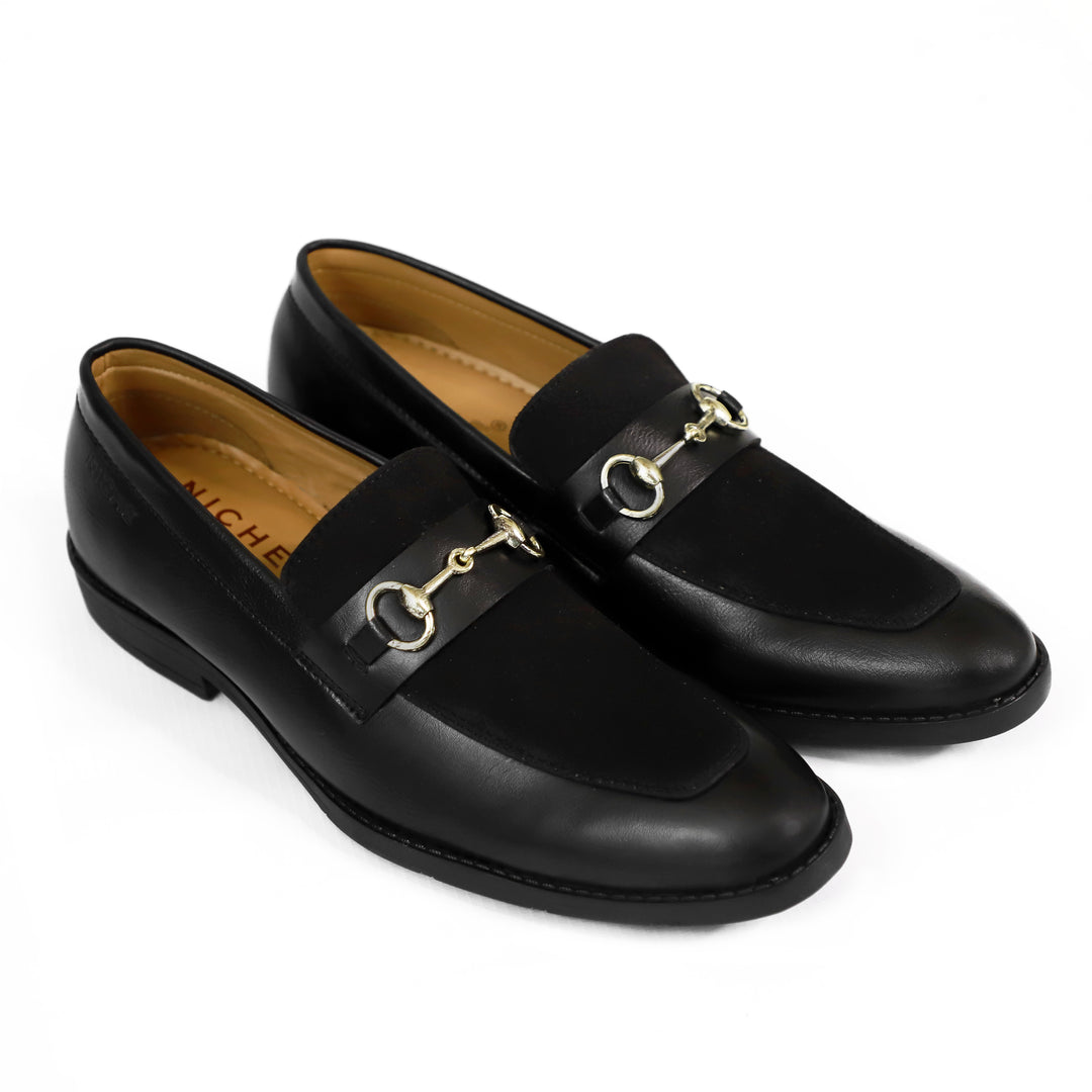 Black Presto Horsebit Loafers