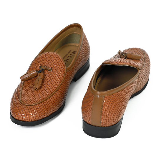 Windsor Braided Tassel Loafers