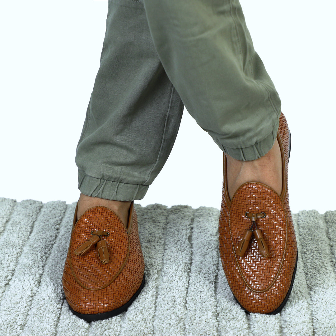 Windsor Braided Tassel Loafers