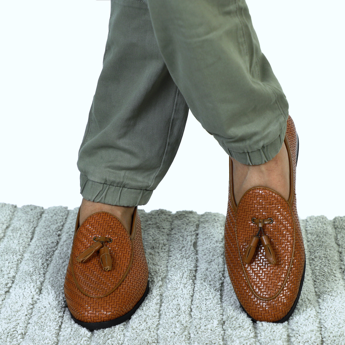 Windsor Braided Tassel Loafers