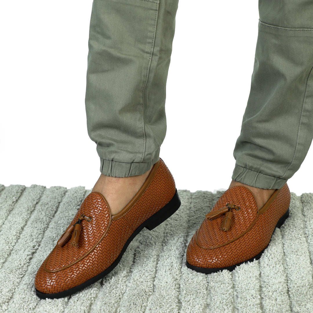 Windsor Braided Tassel Loafers
