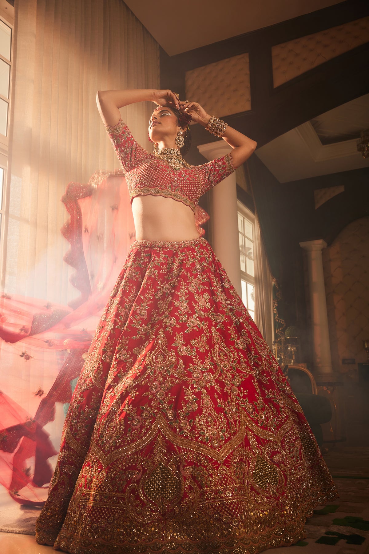 Kalighata - Isra Lehenga
