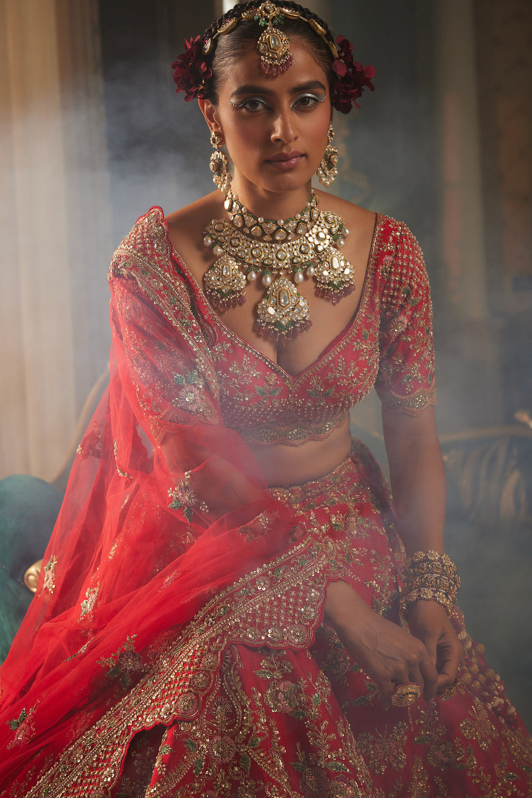 Kalighata - Isra Lehenga