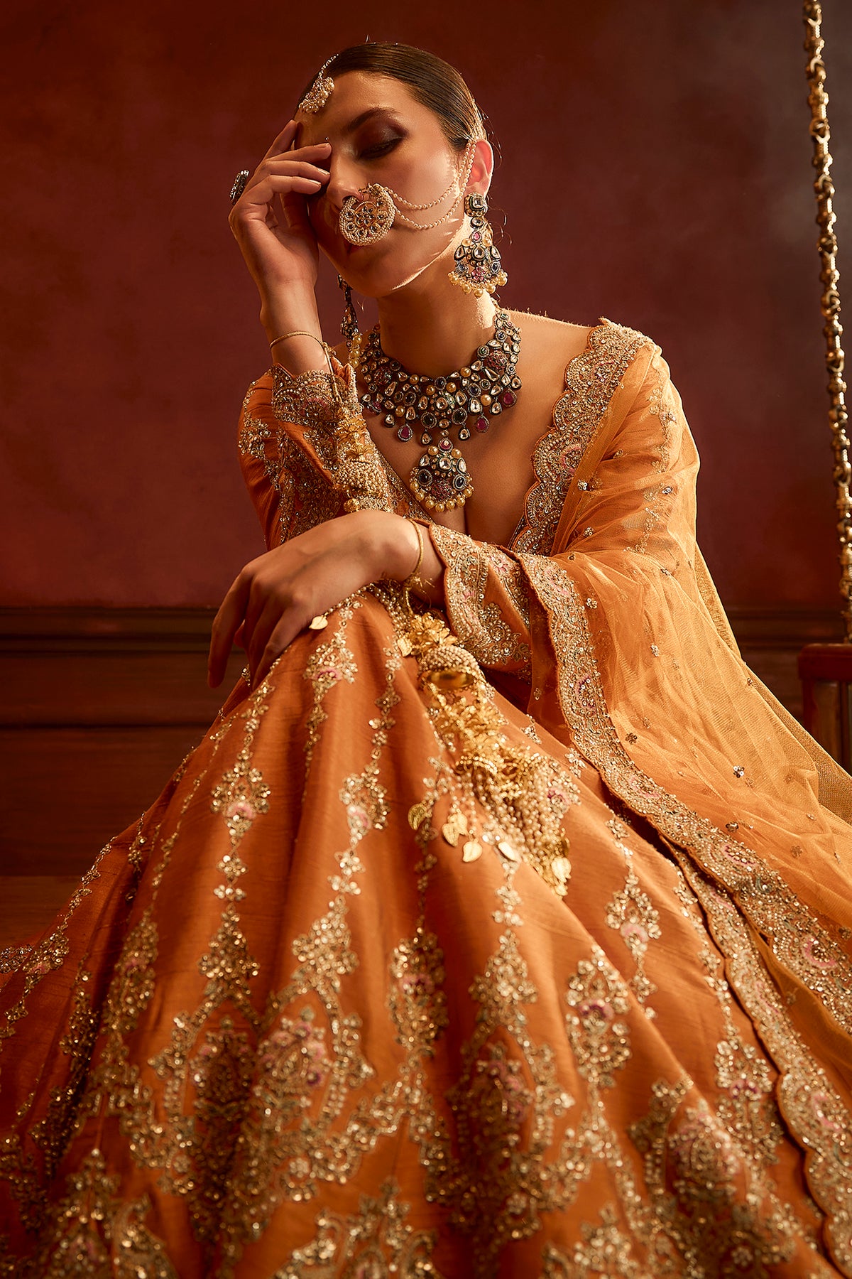 Kalighata - Konkana Lehenga