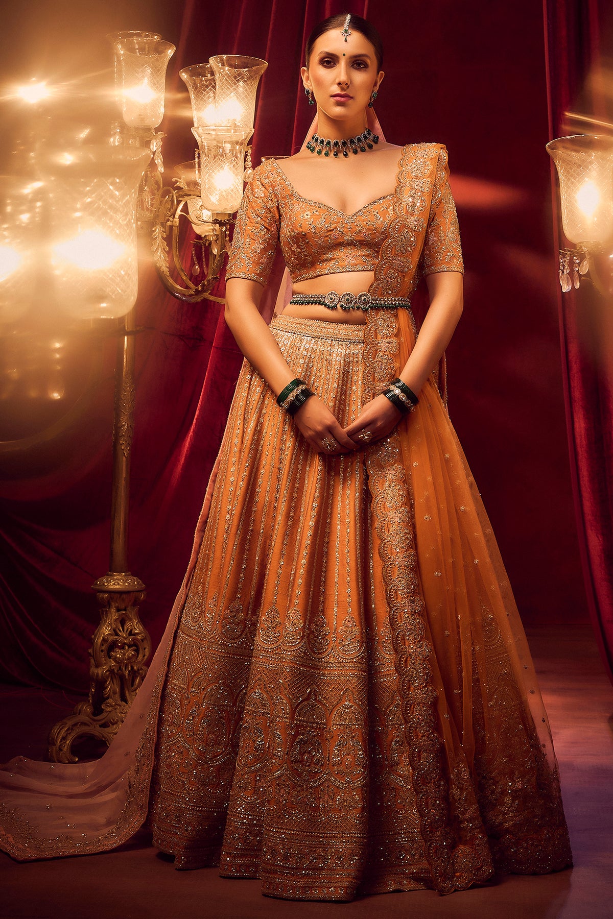 Kalighata - Shehnai Lehenga