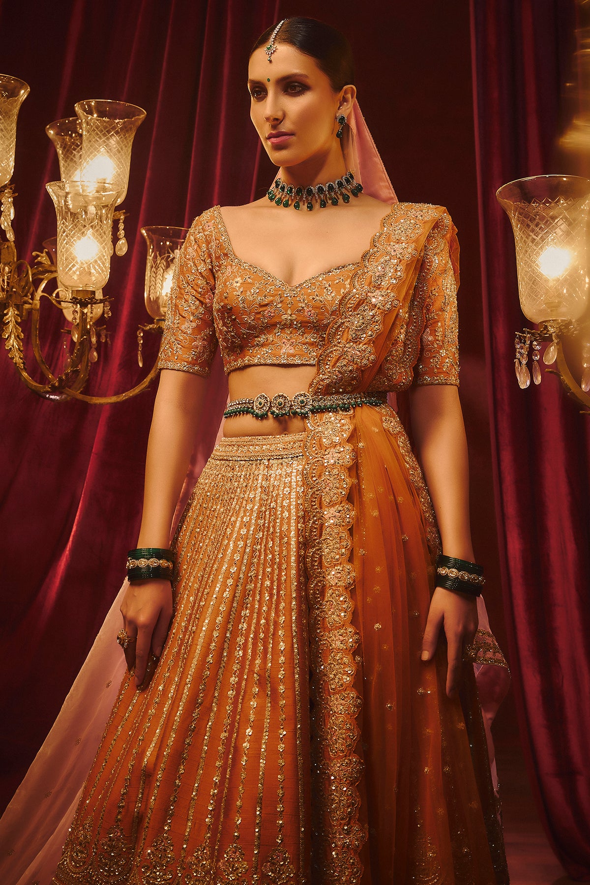 Kalighata - Shehnai Lehenga