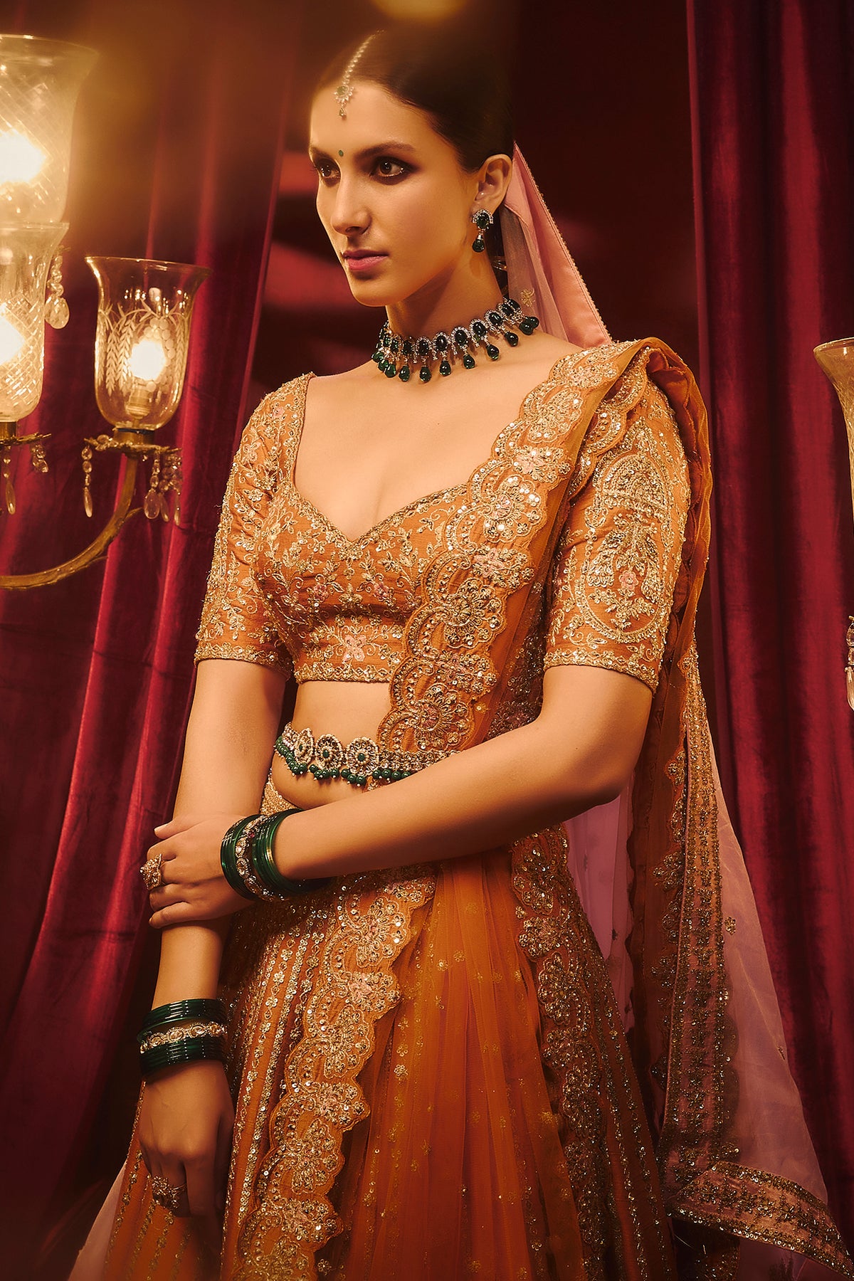 Kalighata - Shehnai Lehenga