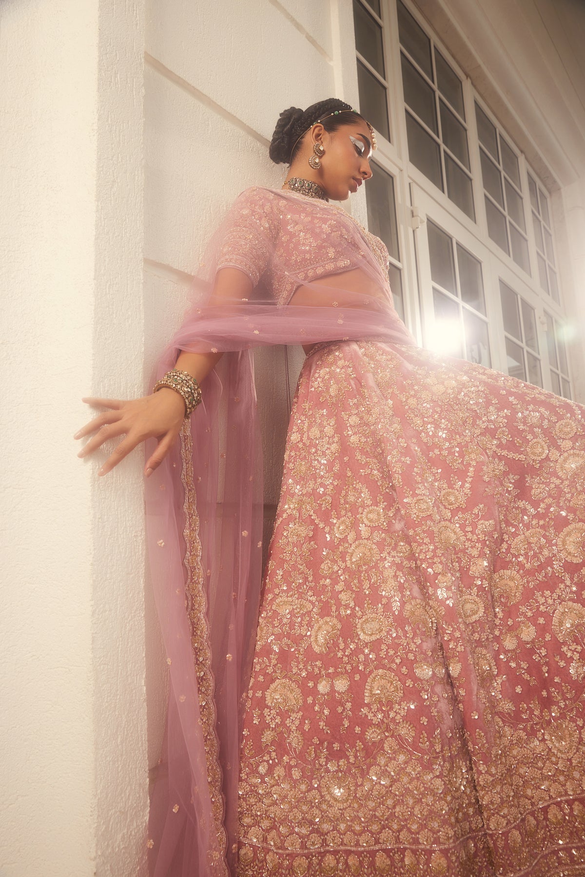 Kalighata - Kundan Lehenga