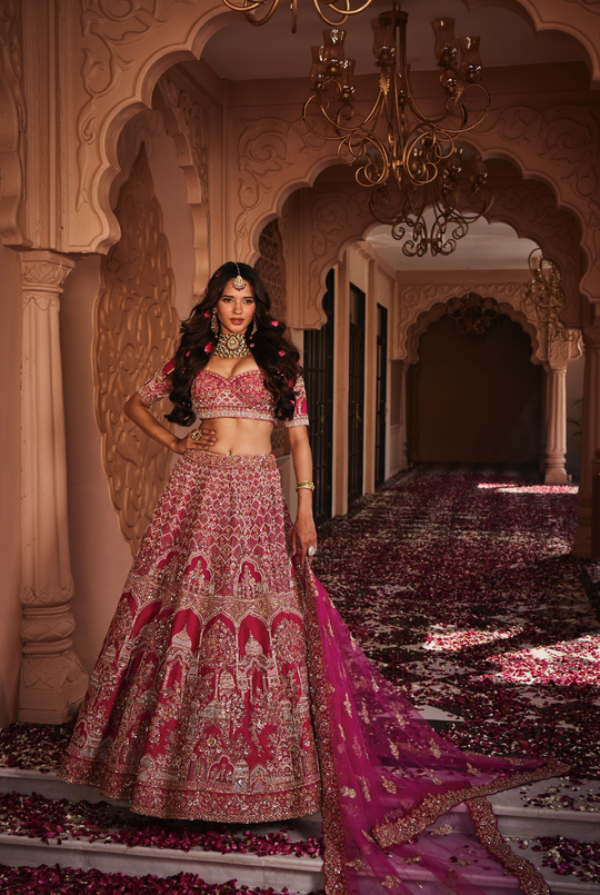 Kalighata -  Lucknowi Lehenga