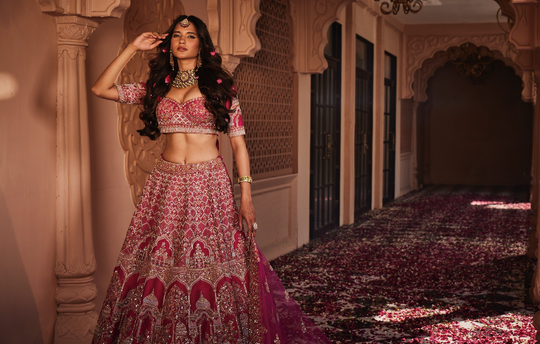 Kalighata -  Lucknowi Lehenga