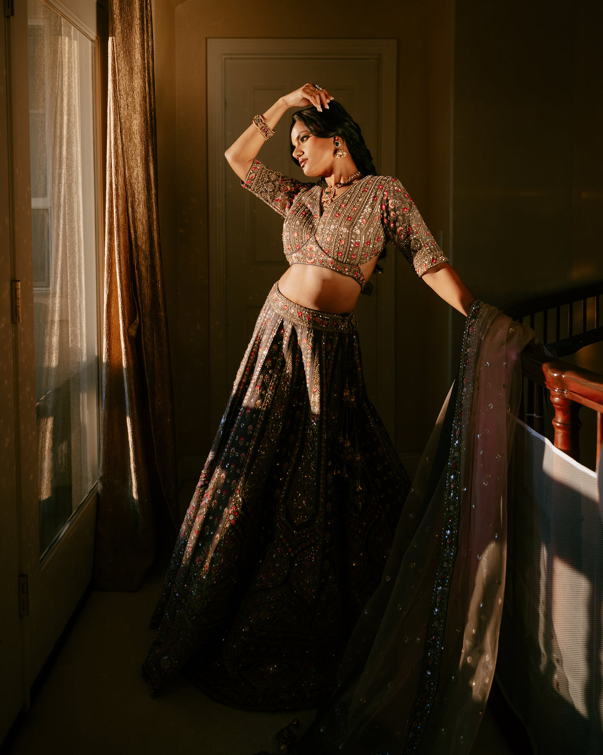Rihana Lehenga