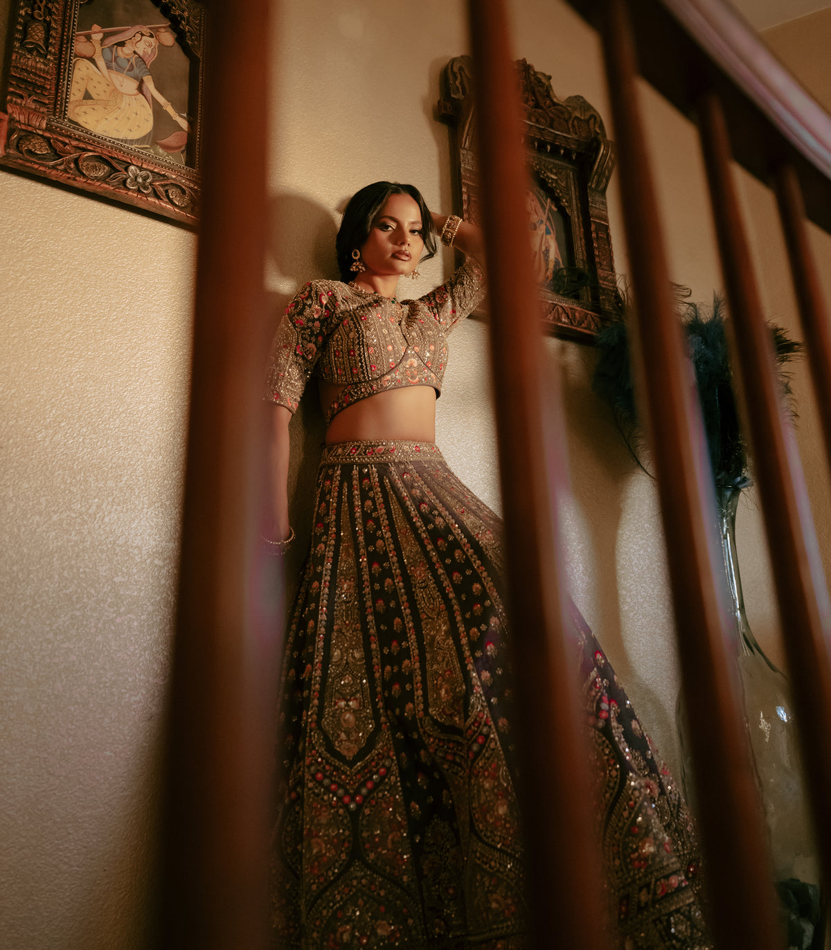 Rihana Lehenga