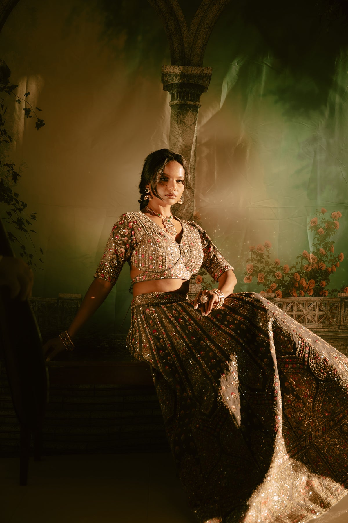 Rihana Lehenga