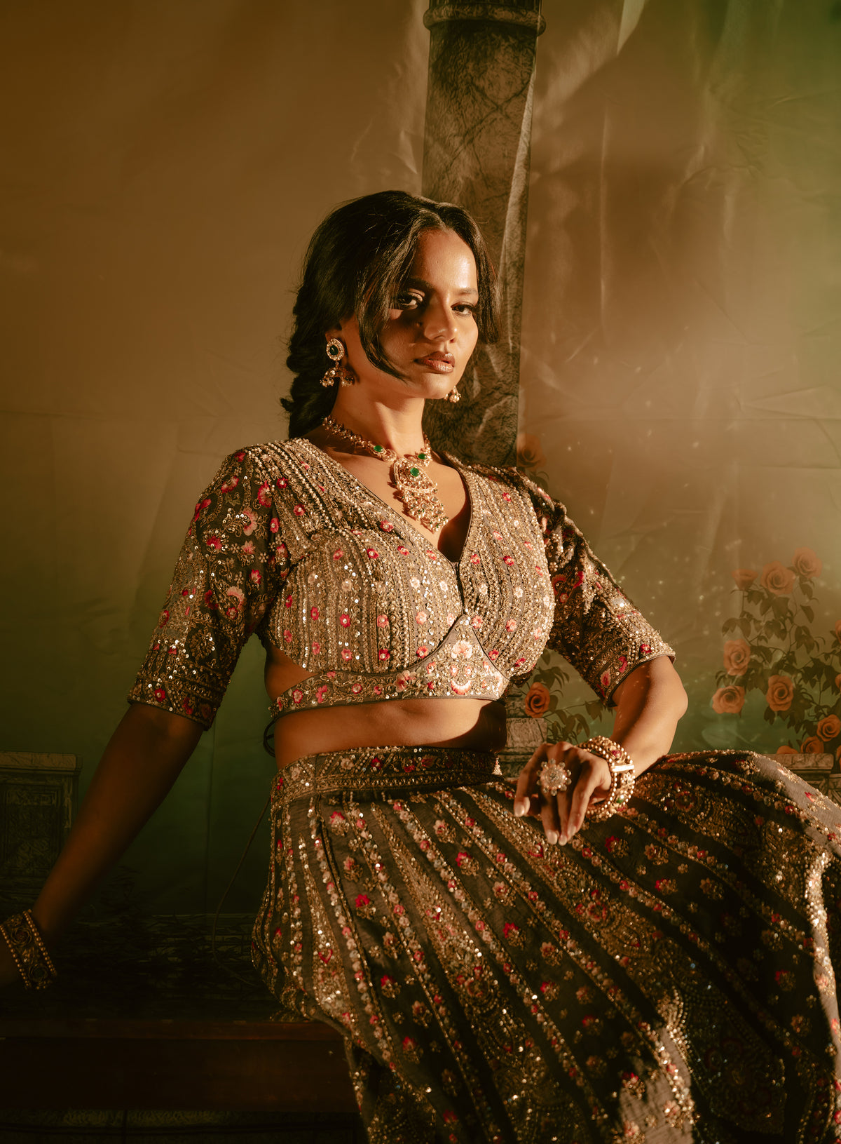 Rihana Lehenga