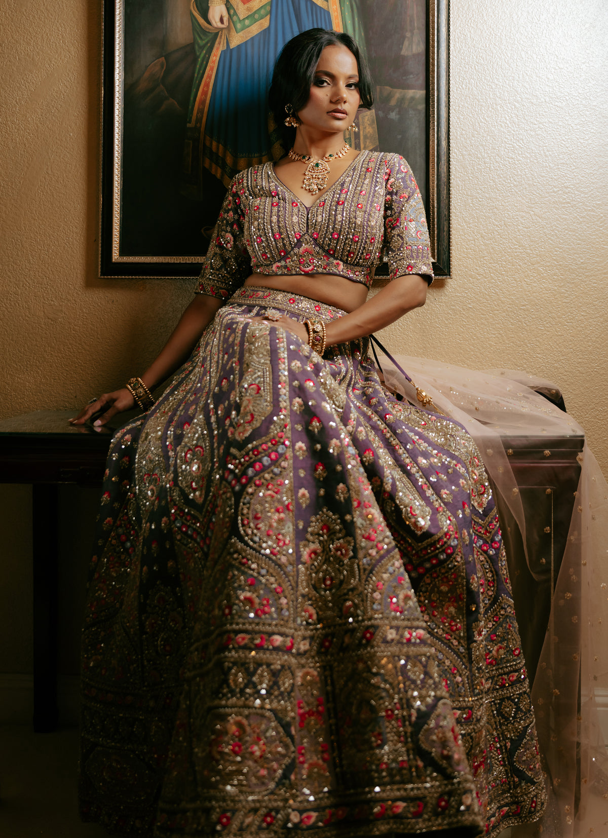 Rihana Lehenga