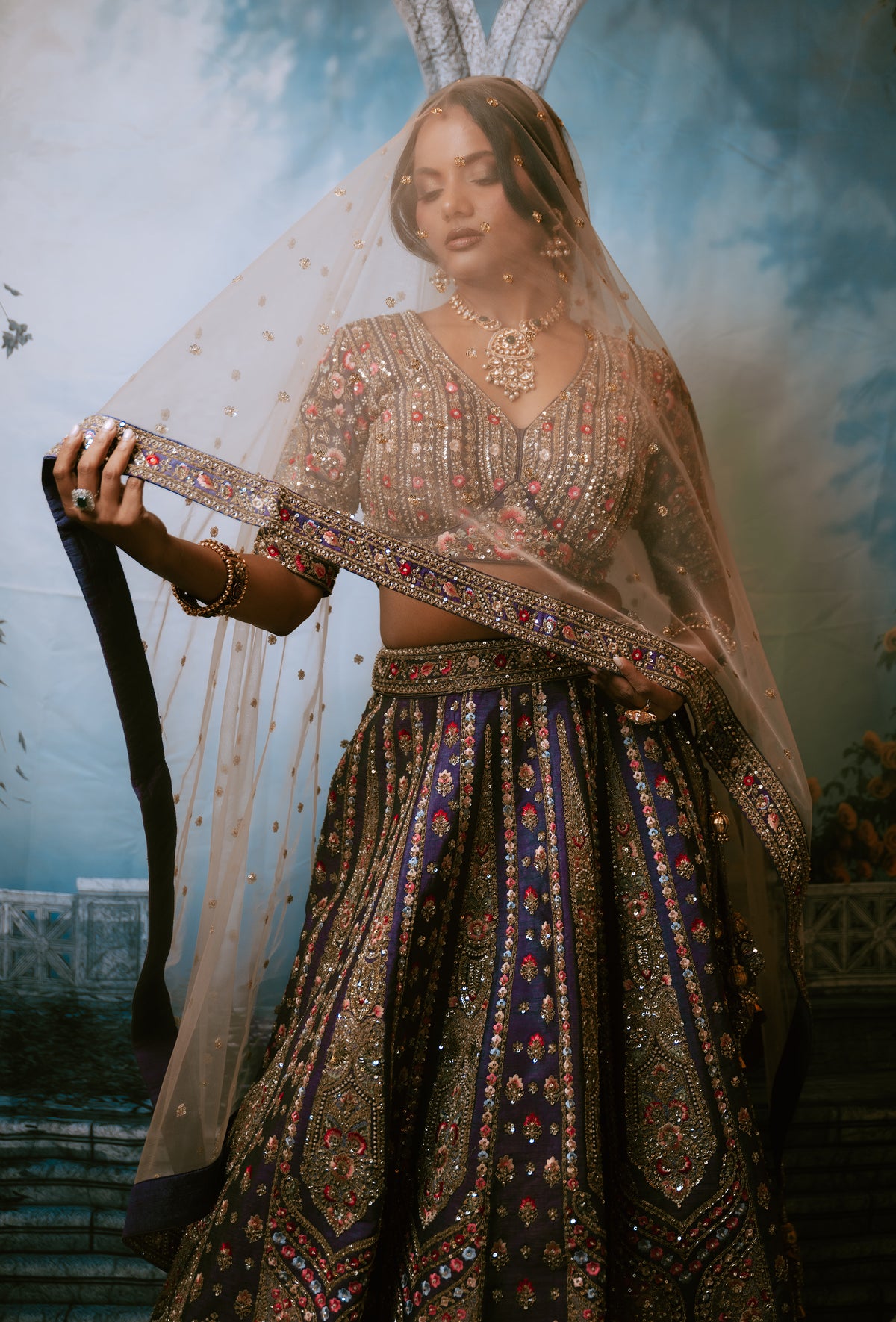 Rihana Lehenga