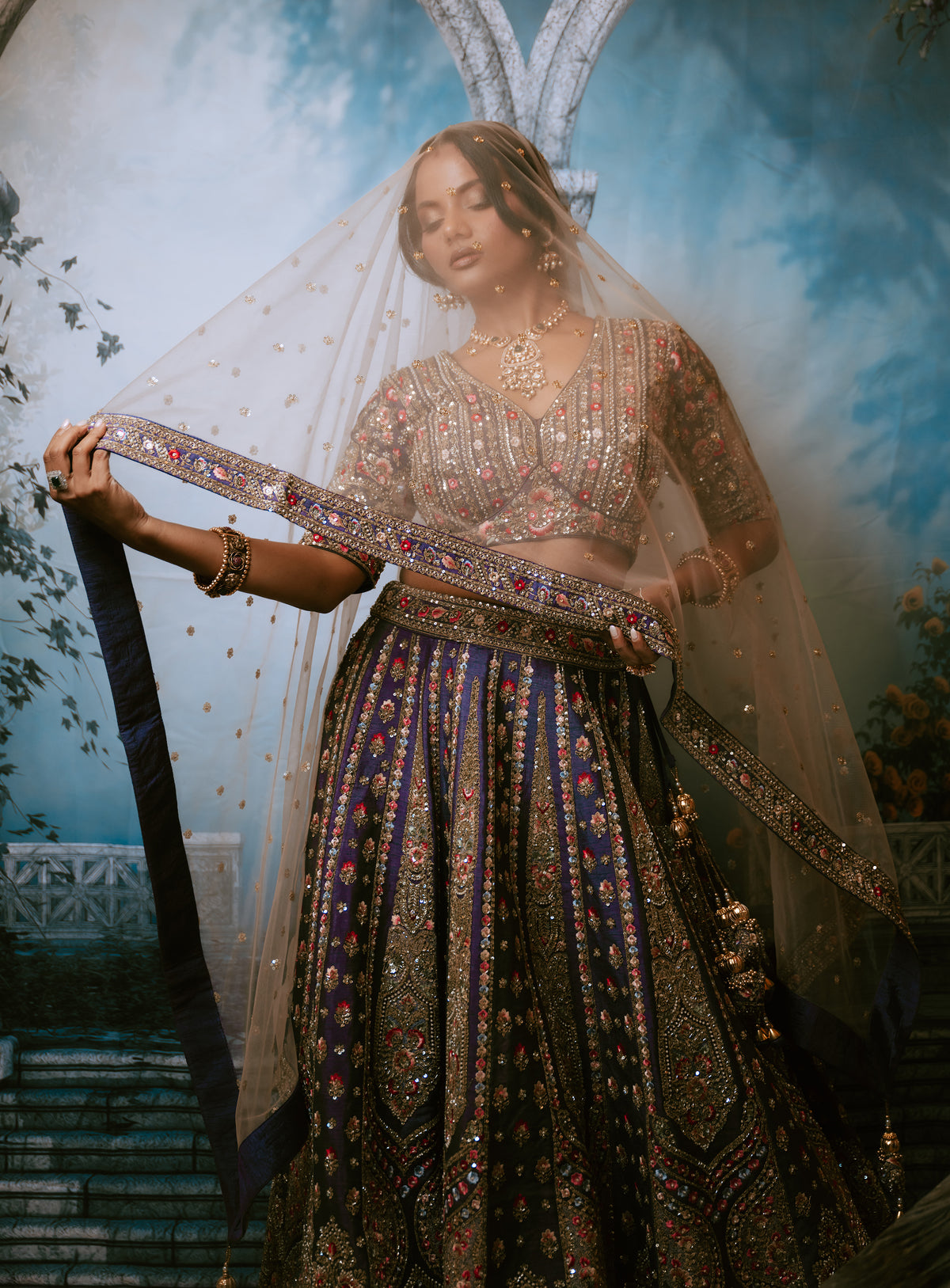 Rihana Lehenga