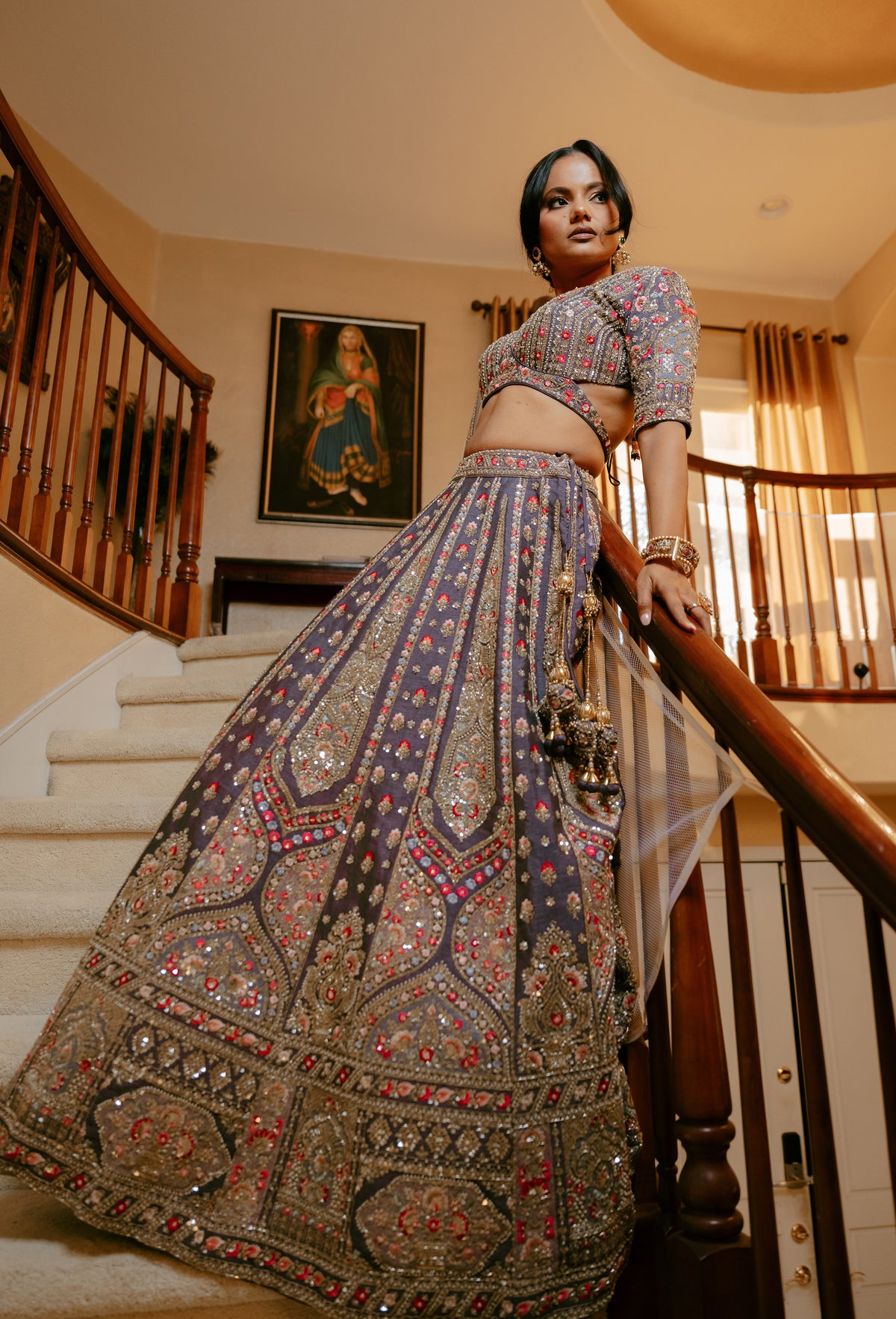 Rihana Lehenga