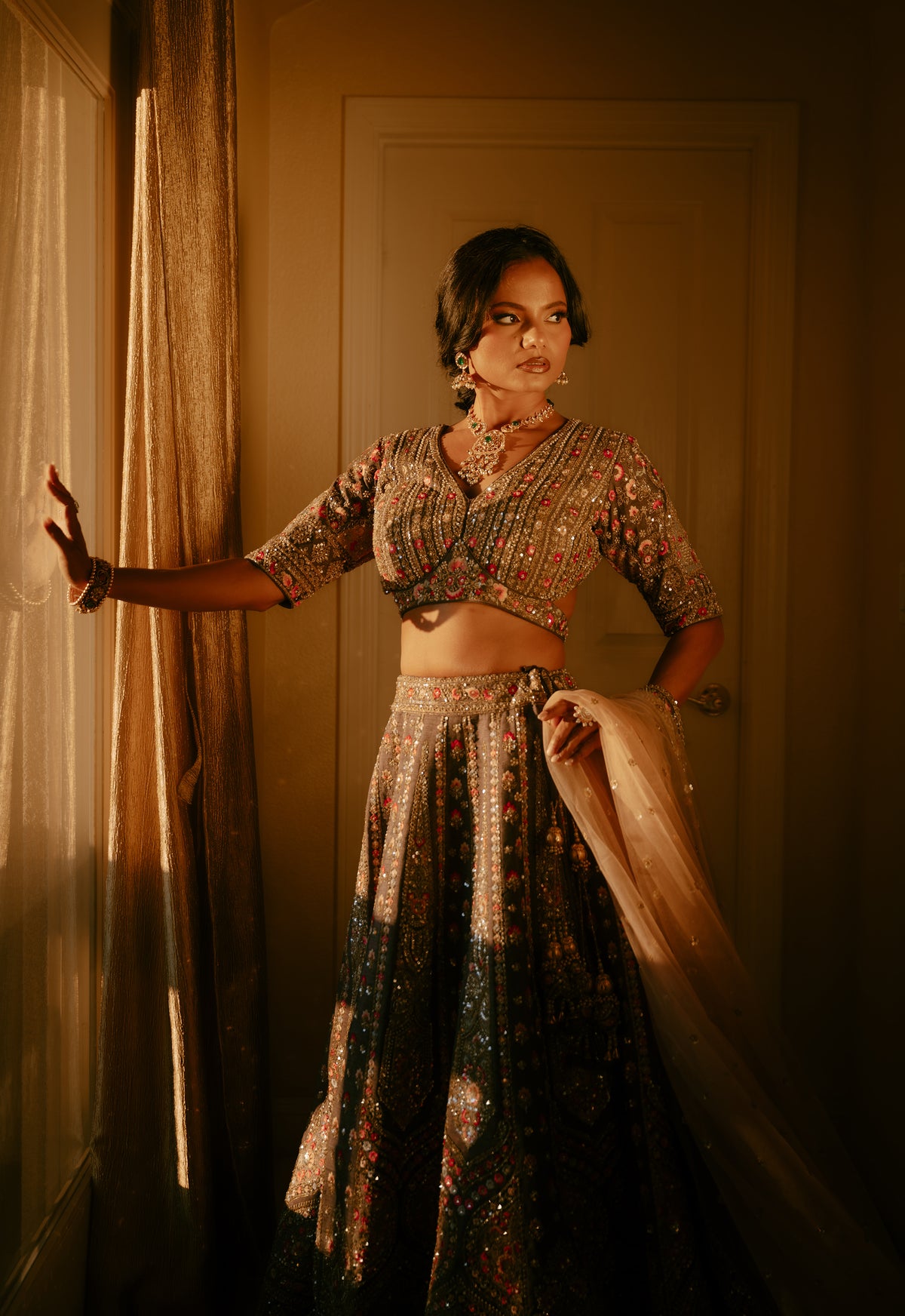 Rihana Lehenga