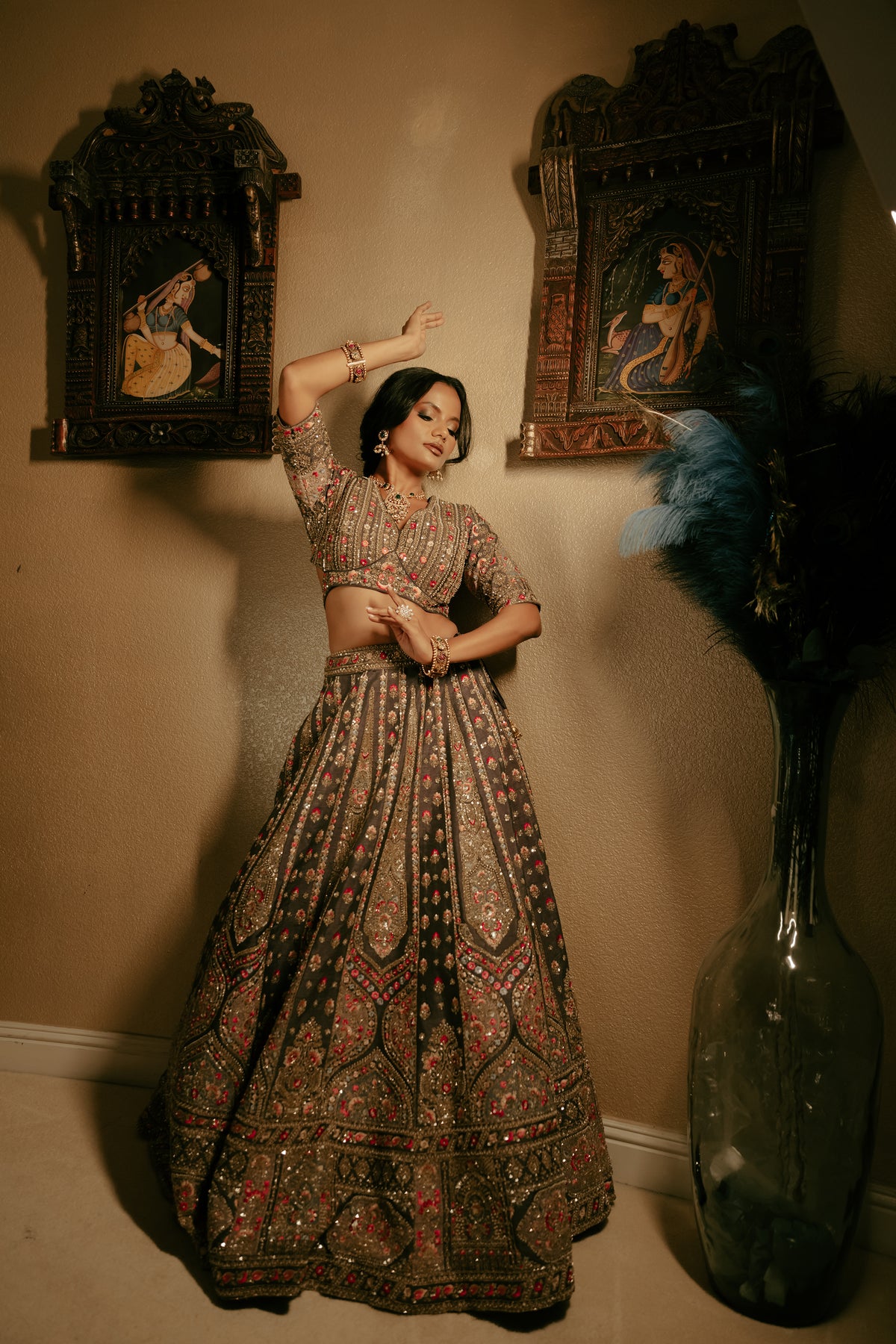 Rihana Lehenga