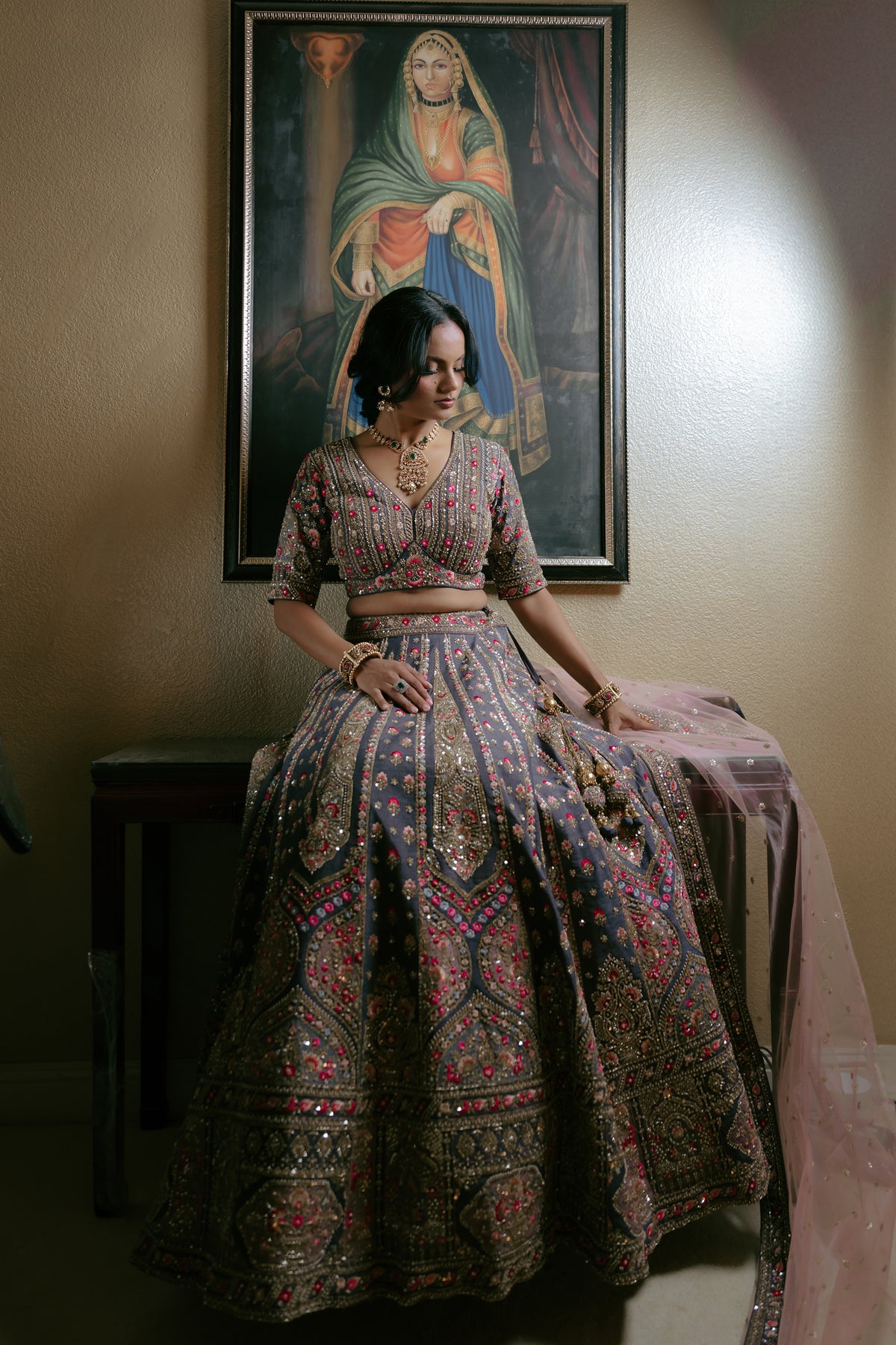 Rihana Lehenga