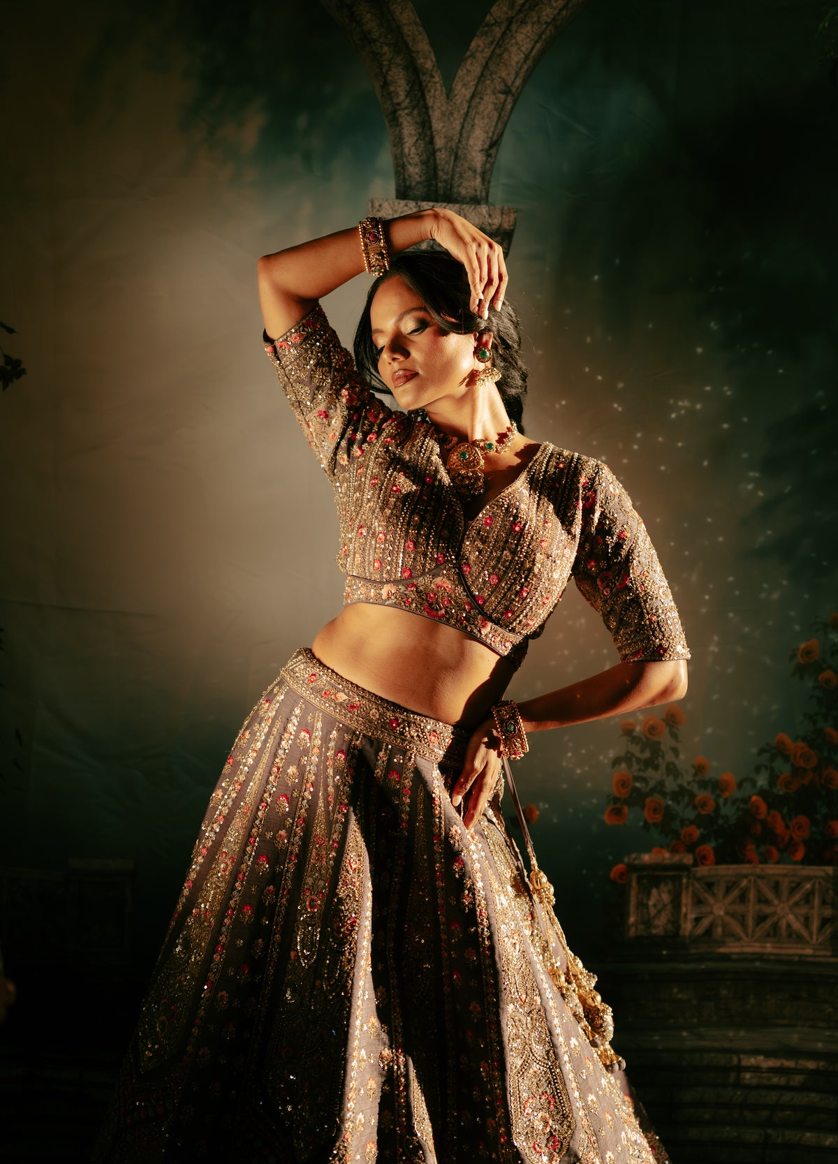 Rihana Lehenga