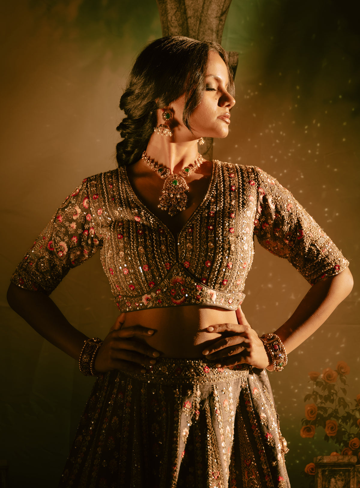 Rihana Lehenga