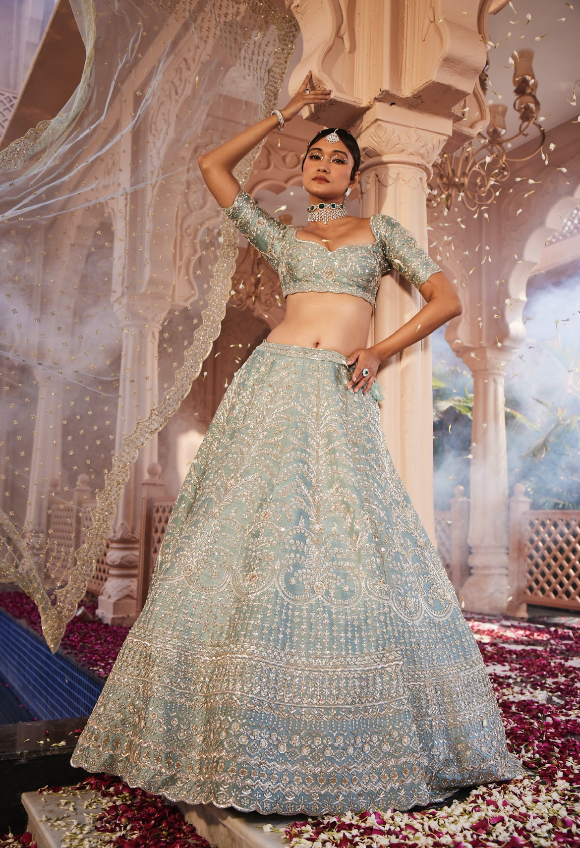 Kalighata - Margrette Lehenga