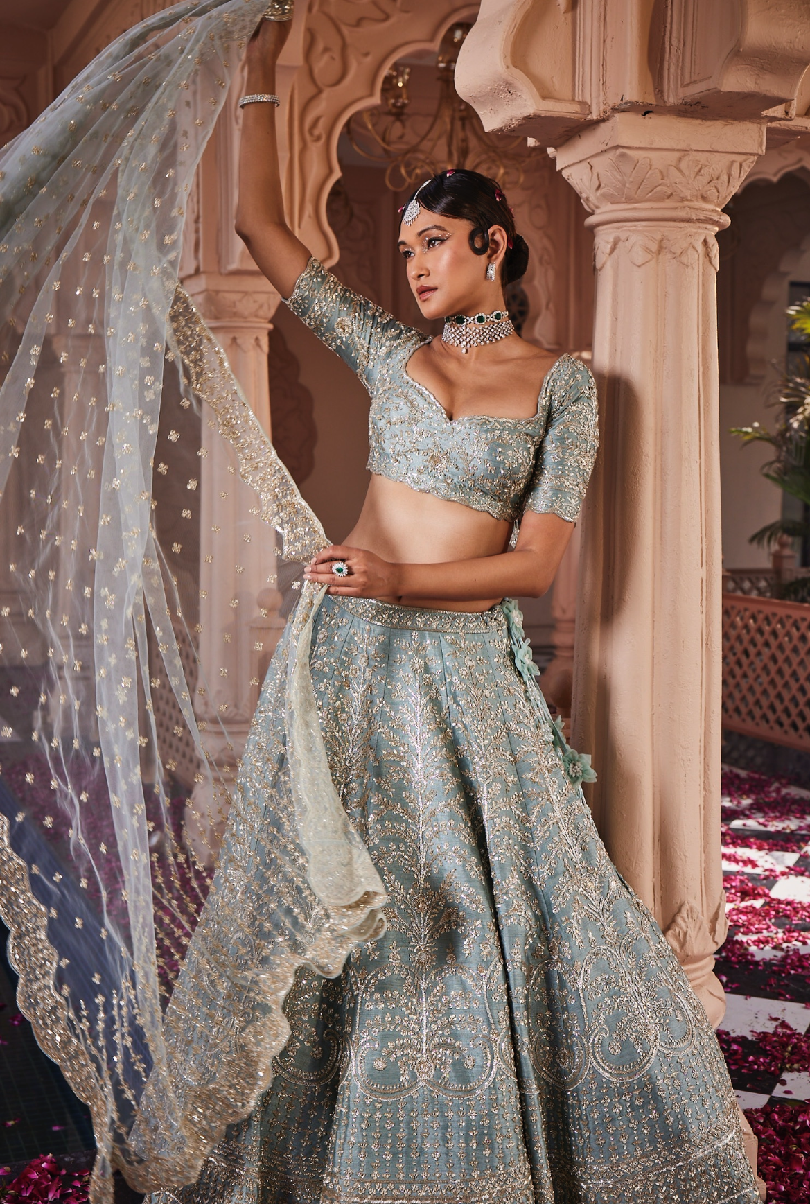 Kalighata - Margrette Lehenga