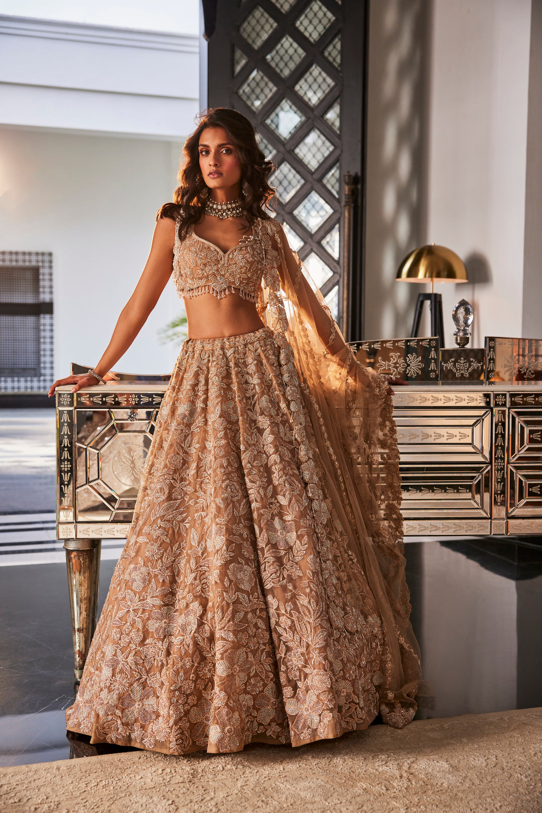 Kalighata - Midaas Lehenga