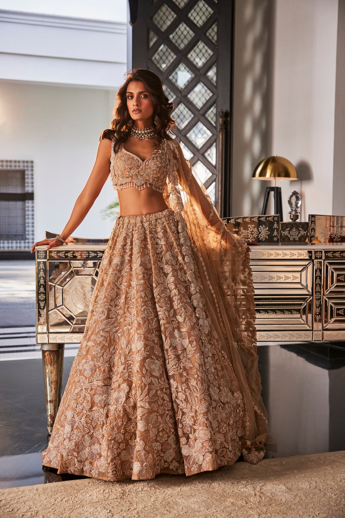 Kalighata - Midaas Lehenga