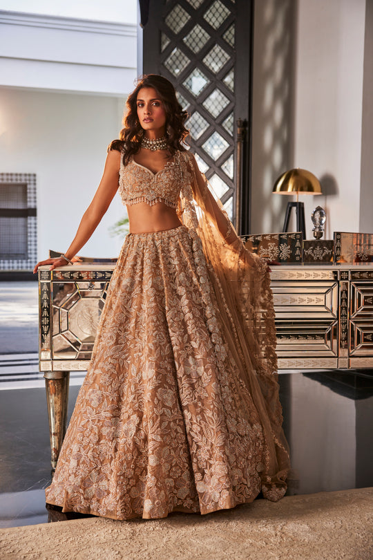 Kalighata - Midaas Lehenga
