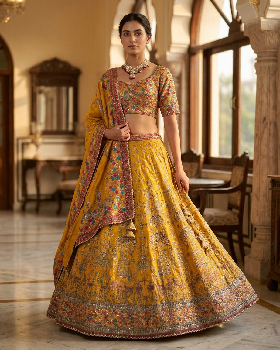 Sahara Lehenga