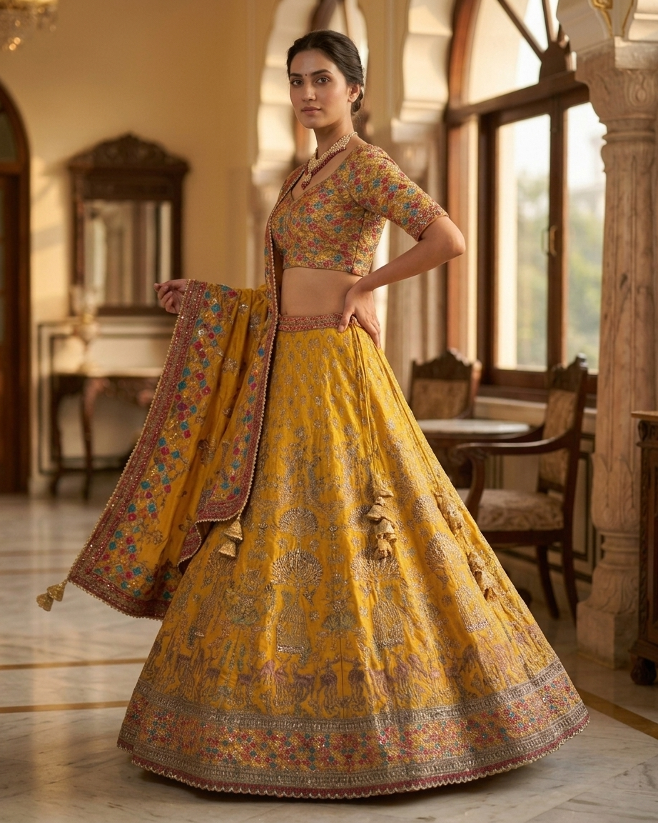 Sahara Lehenga