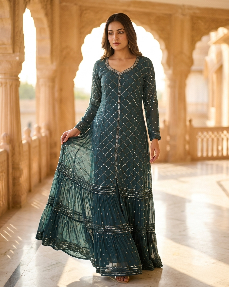 Samiya Anarkali Gown