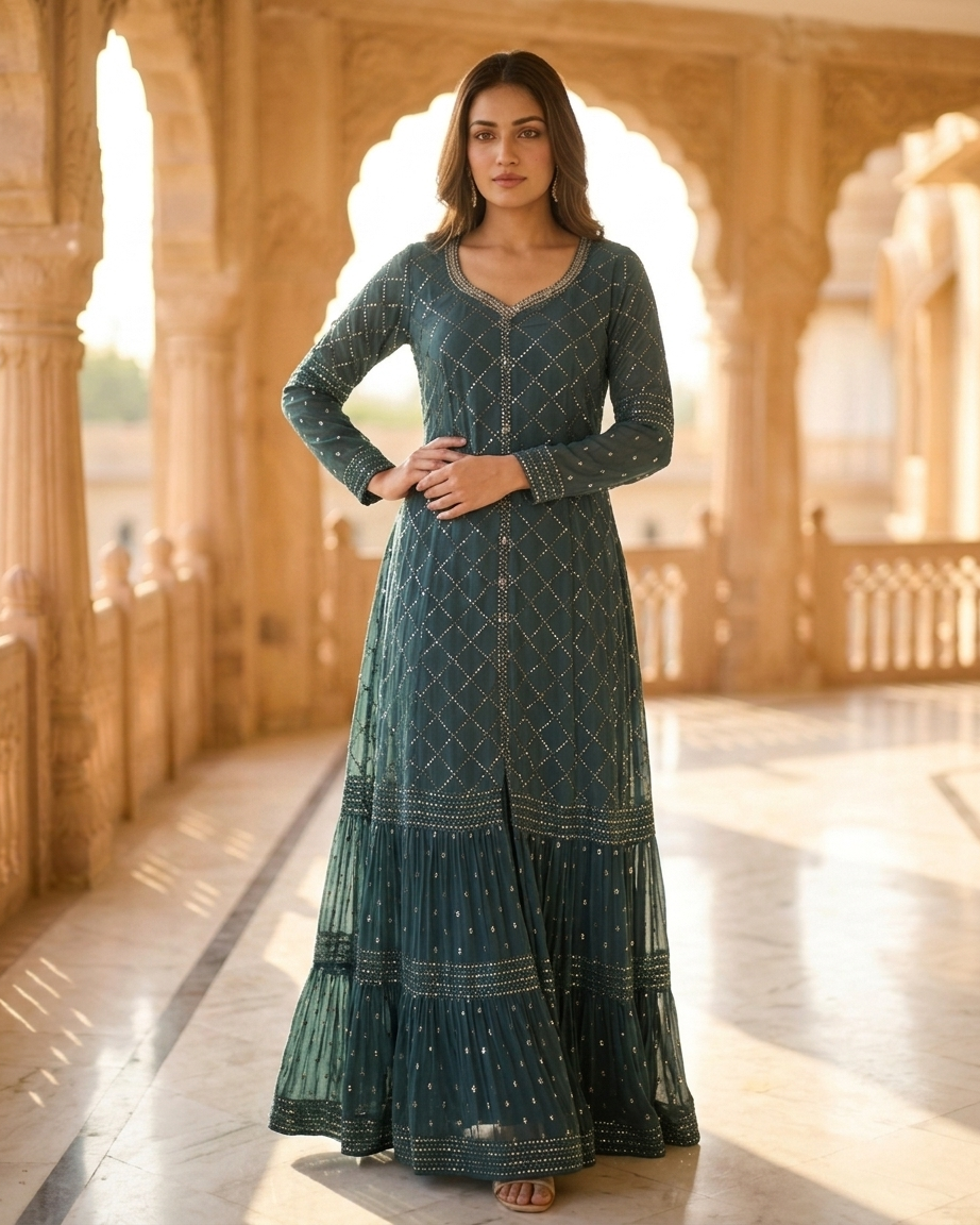 Samiya Anarkali Gown