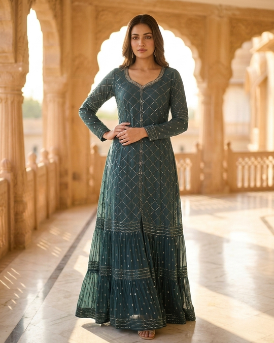 Samiya Anarkali Gown