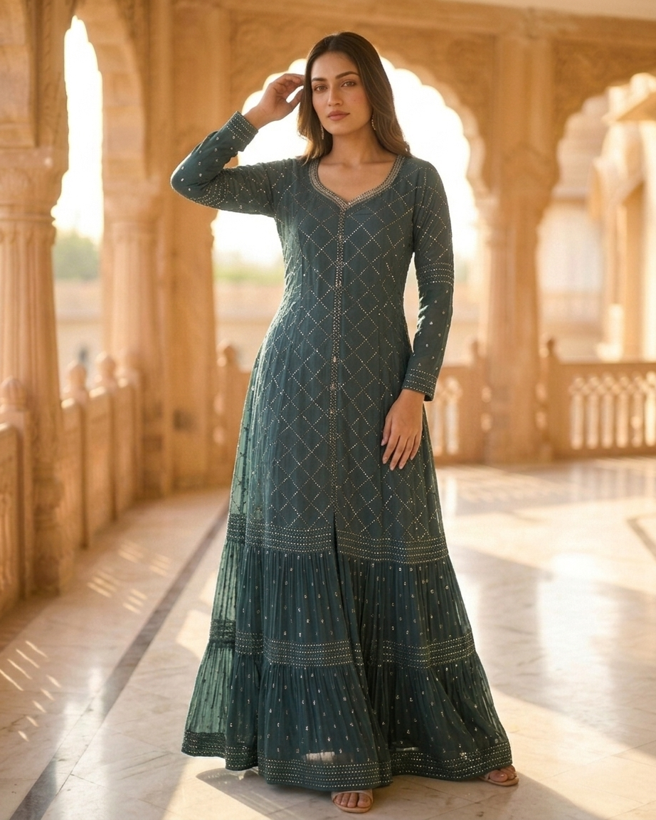 Samiya Anarkali Gown