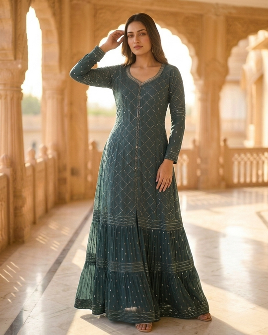 Samiya Anarkali Gown