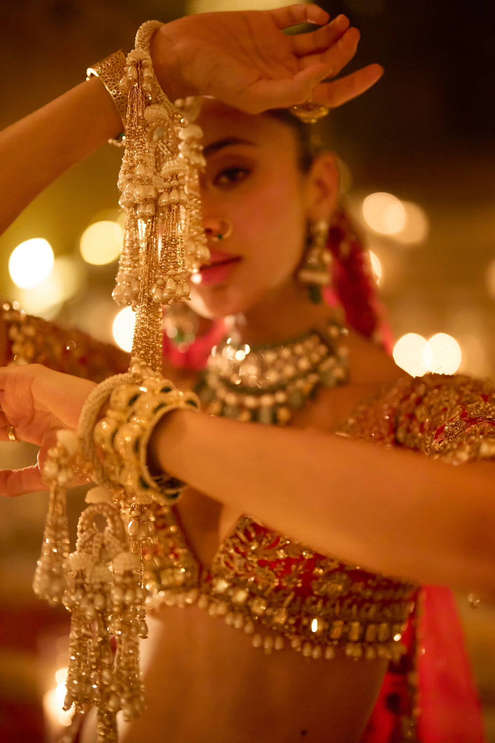 Seema Gujral - Pearl Kalira Set